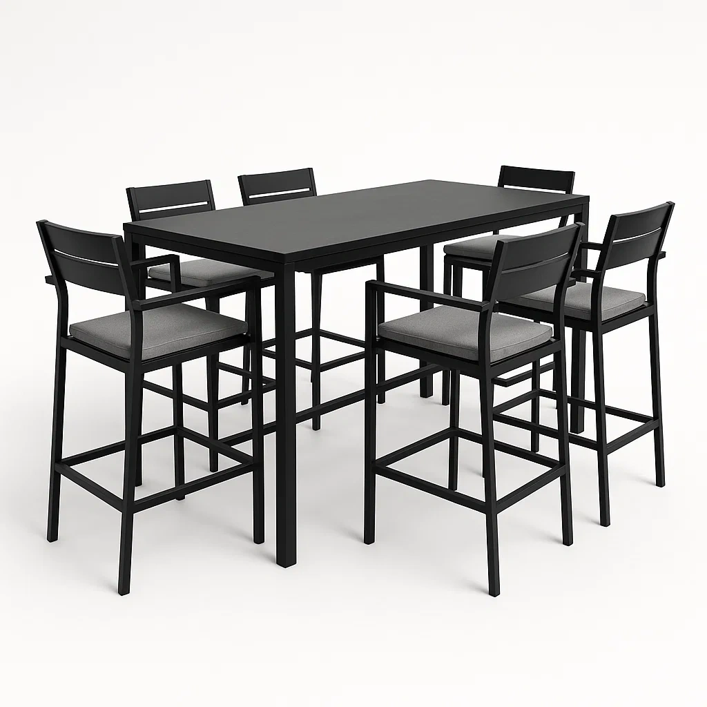 Garten,Bartisch-Set-Nestelaxoa
