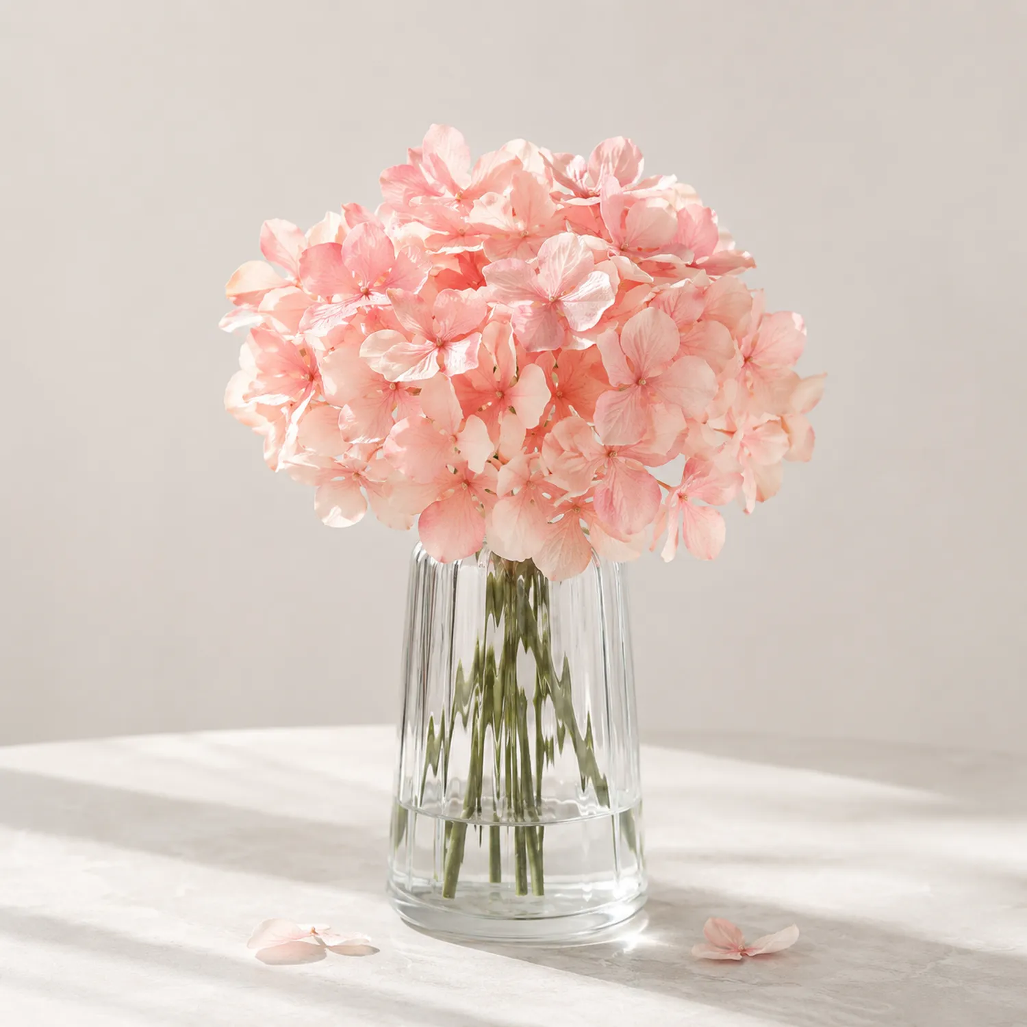 Künstlicher Hortensienstrauß Rosa 30 cm