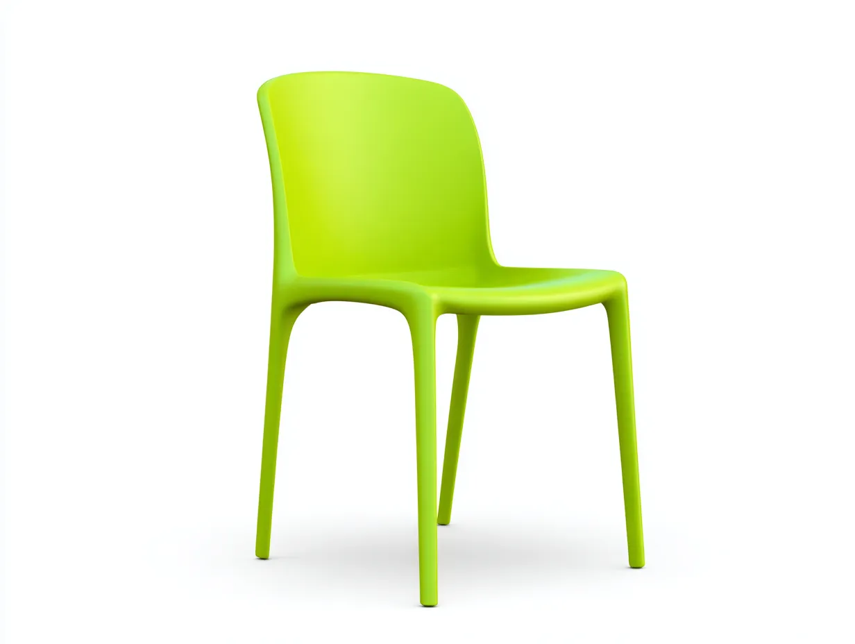 Sillón de ocio plástico 62x58x82 cm - verde - diseño perforado con reposabrazos
