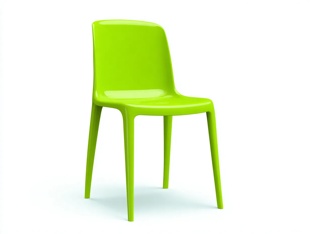Sillón de ocio plástico 61x57x84 cm - verde - brazos integrados para exterior