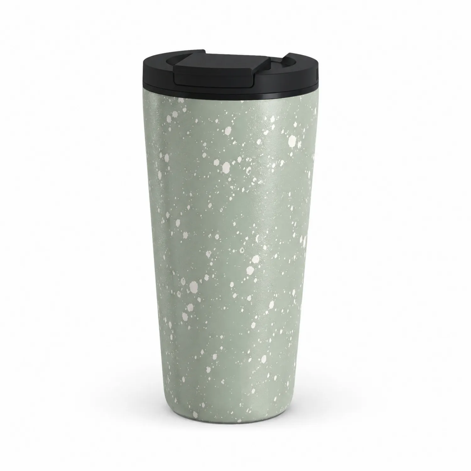 Isolierter Thermobecher 400ml Gezielte Punktstruktur Grün-Qiralume