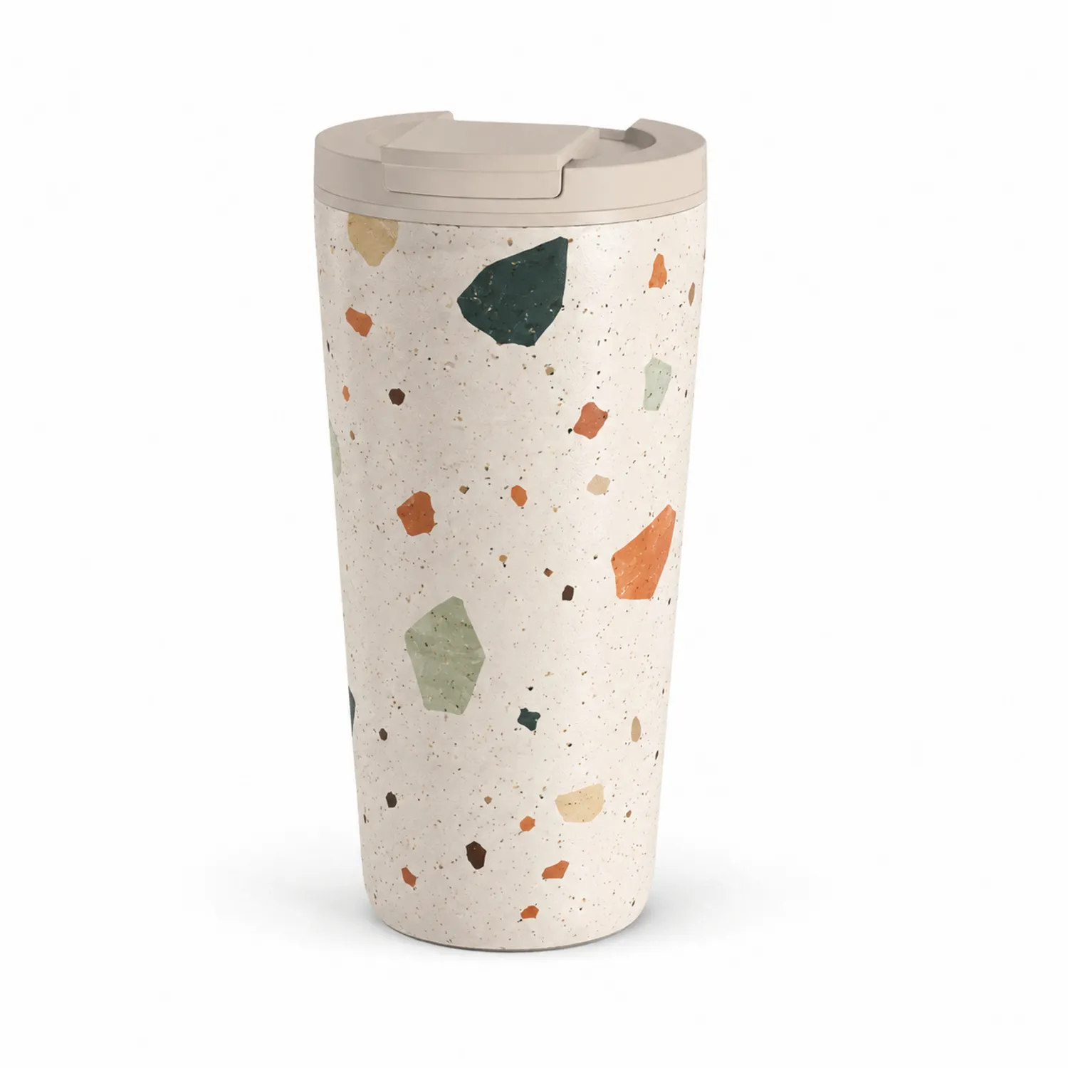 Thermobecher To Go 450ml in Terrazzo-Design-Qiralume