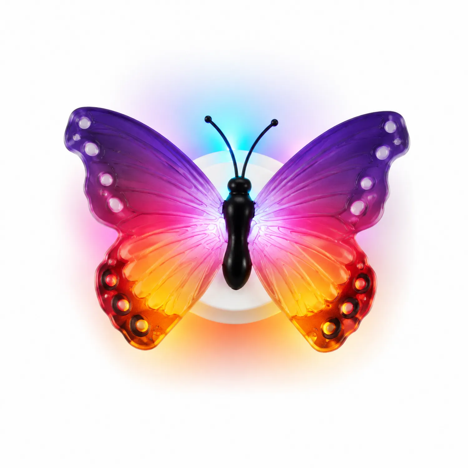 Lámpara de Pared LED Mariposa Multicolor
