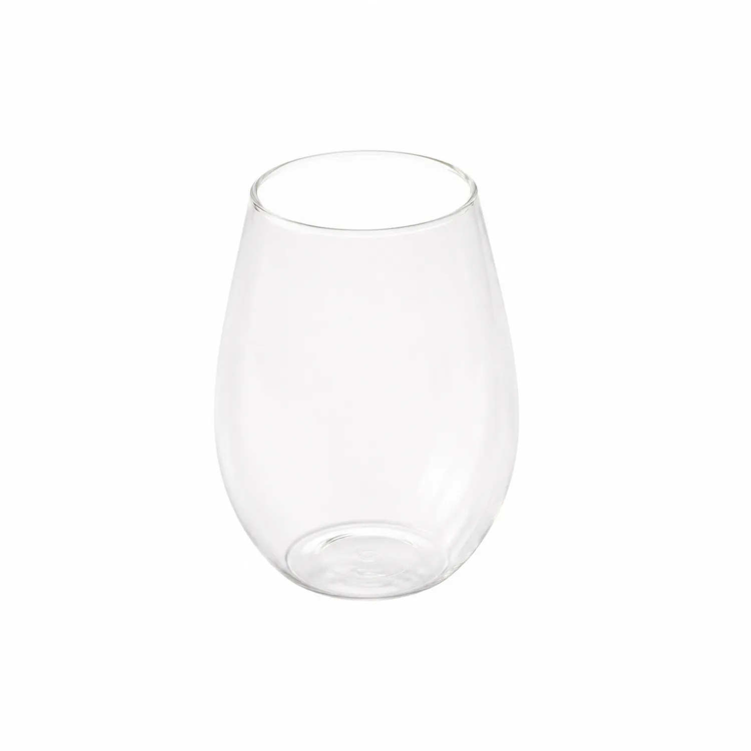 Copa Transparente sin Asas de 500ml para Bebidas