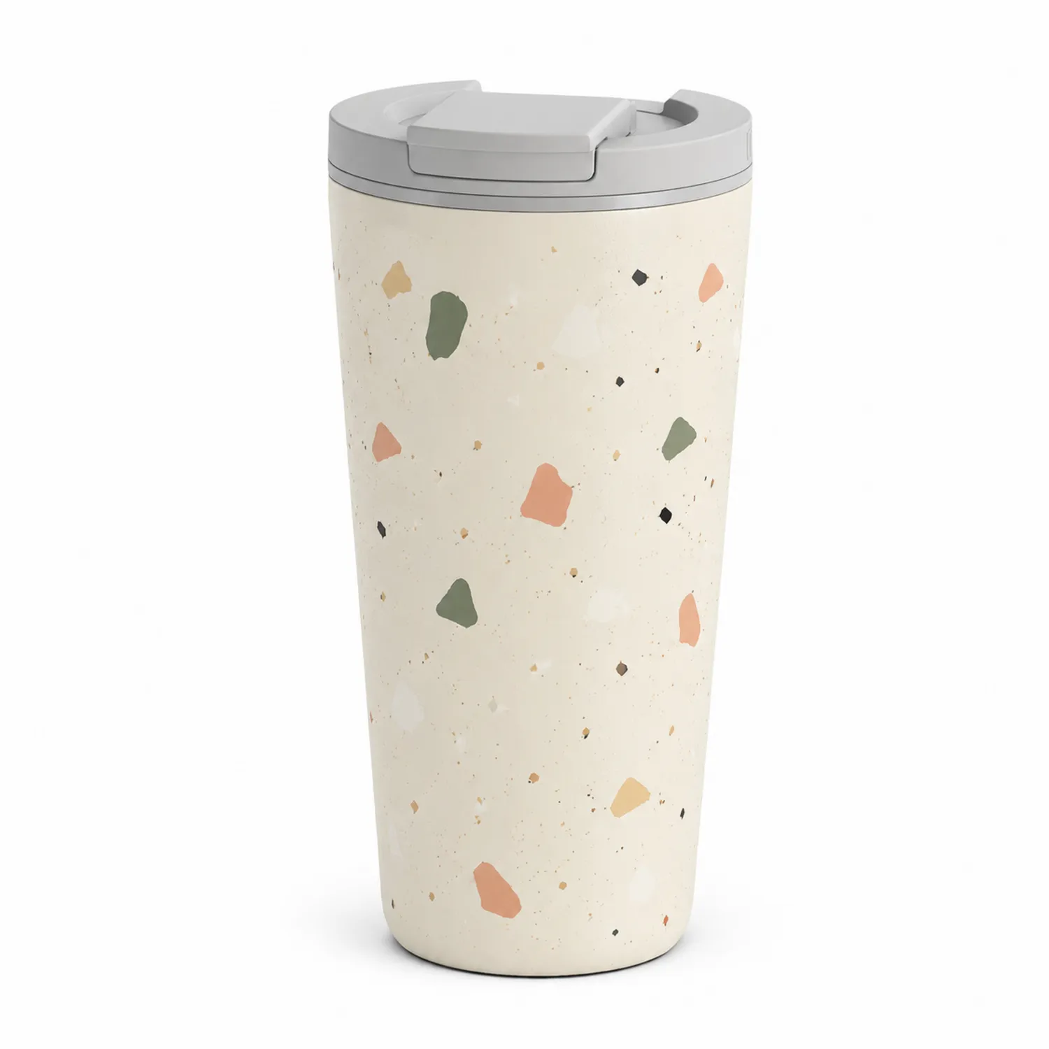 Taza Térmica 500ml con Diseño Terrazzo Multicolor