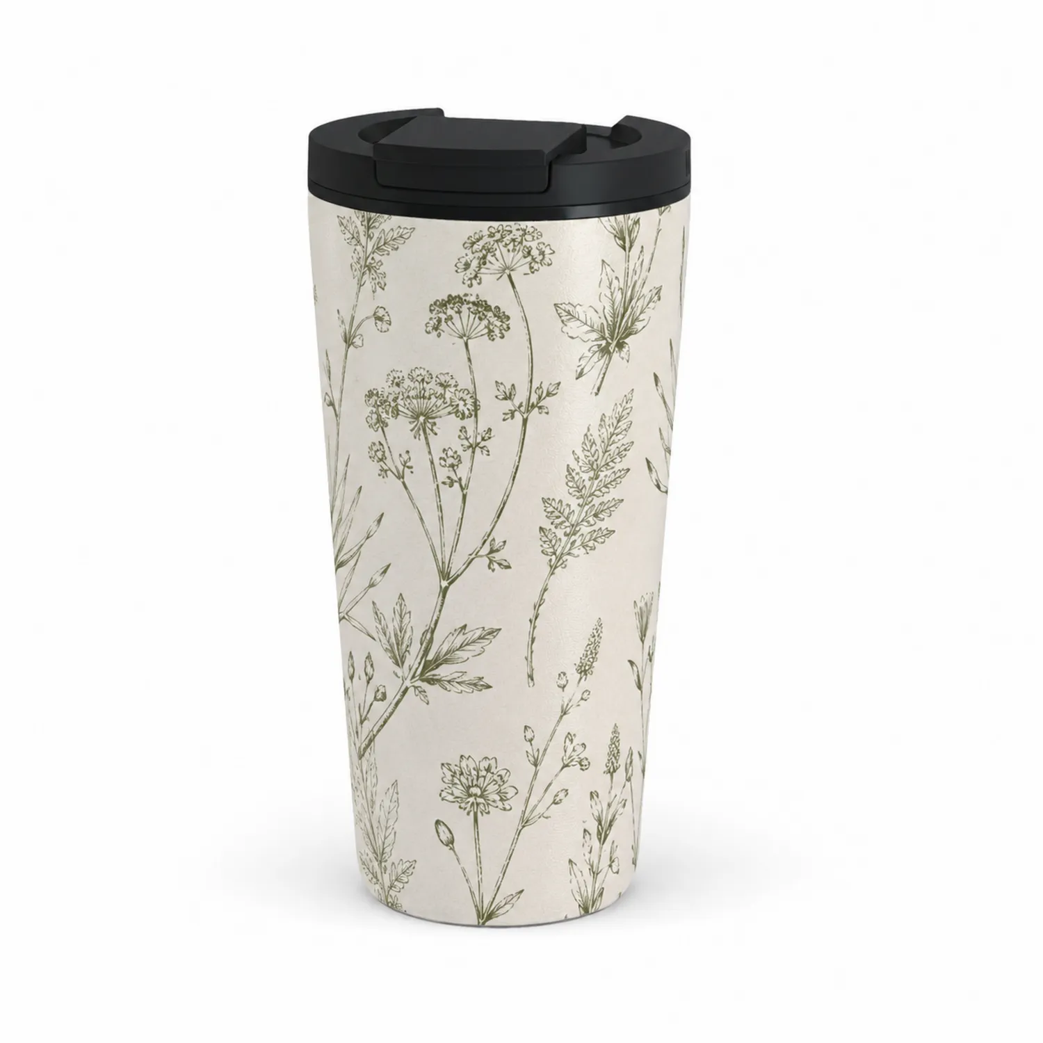 Taza Térmica con Diseño Botánico 500ml
