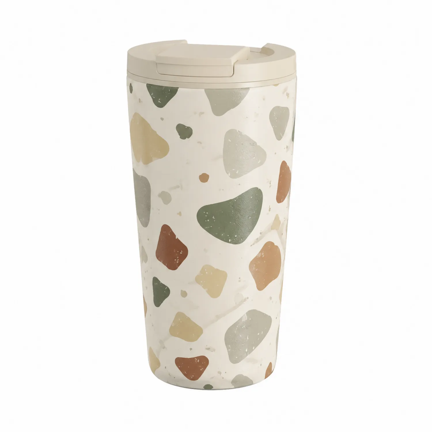 Taza Térmica Reutilizable de Terrazo 350ml