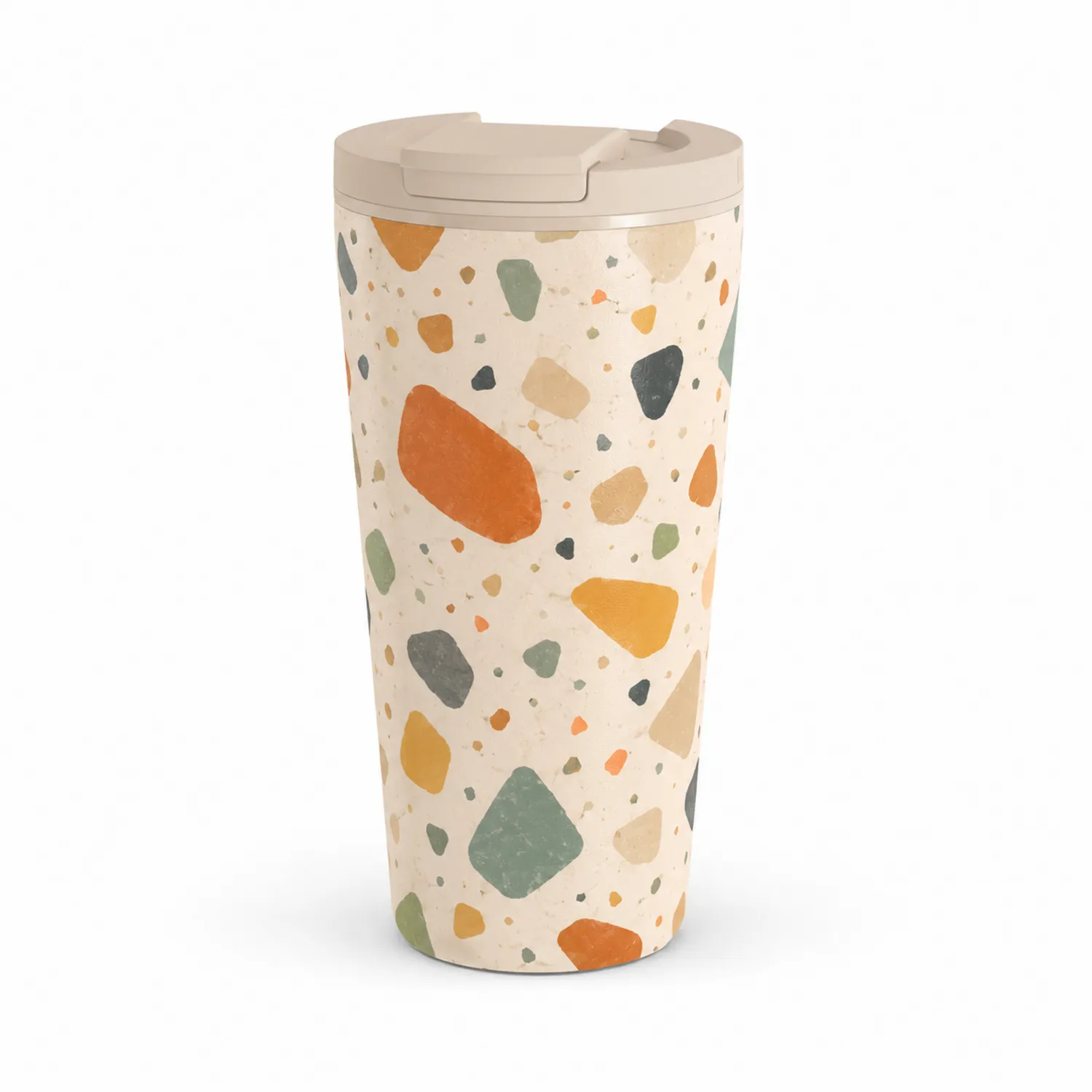Vaso Térmico con Diseño Terrazzo 400ml Multicolor
