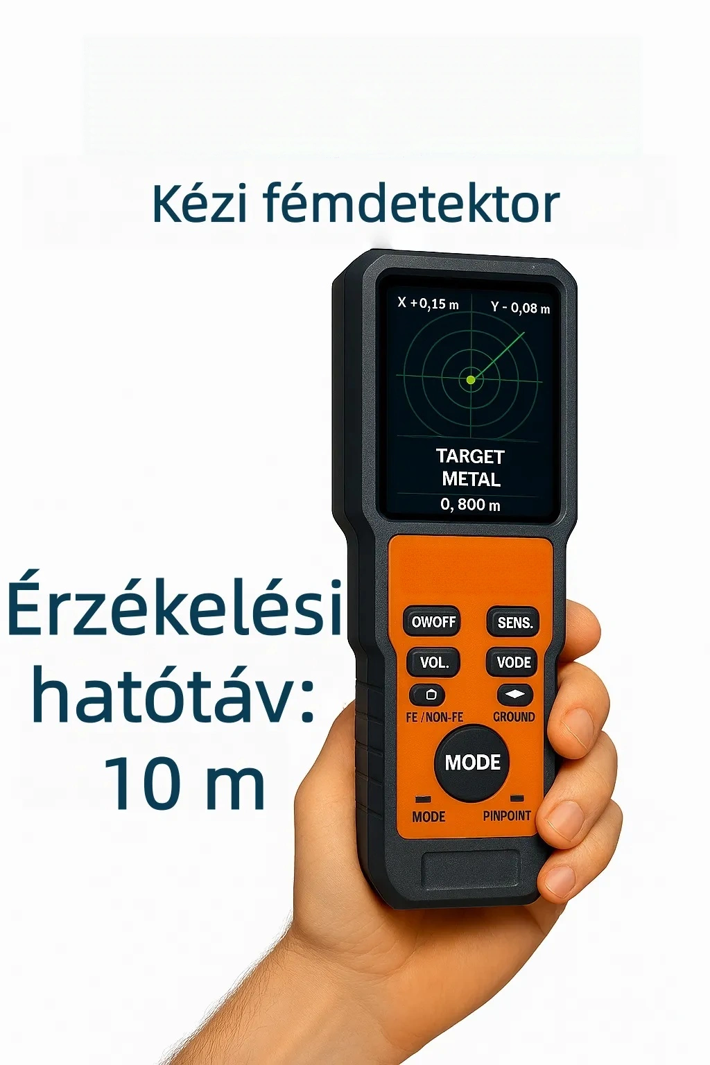 2026 Nagy pontosságú fémdetektor