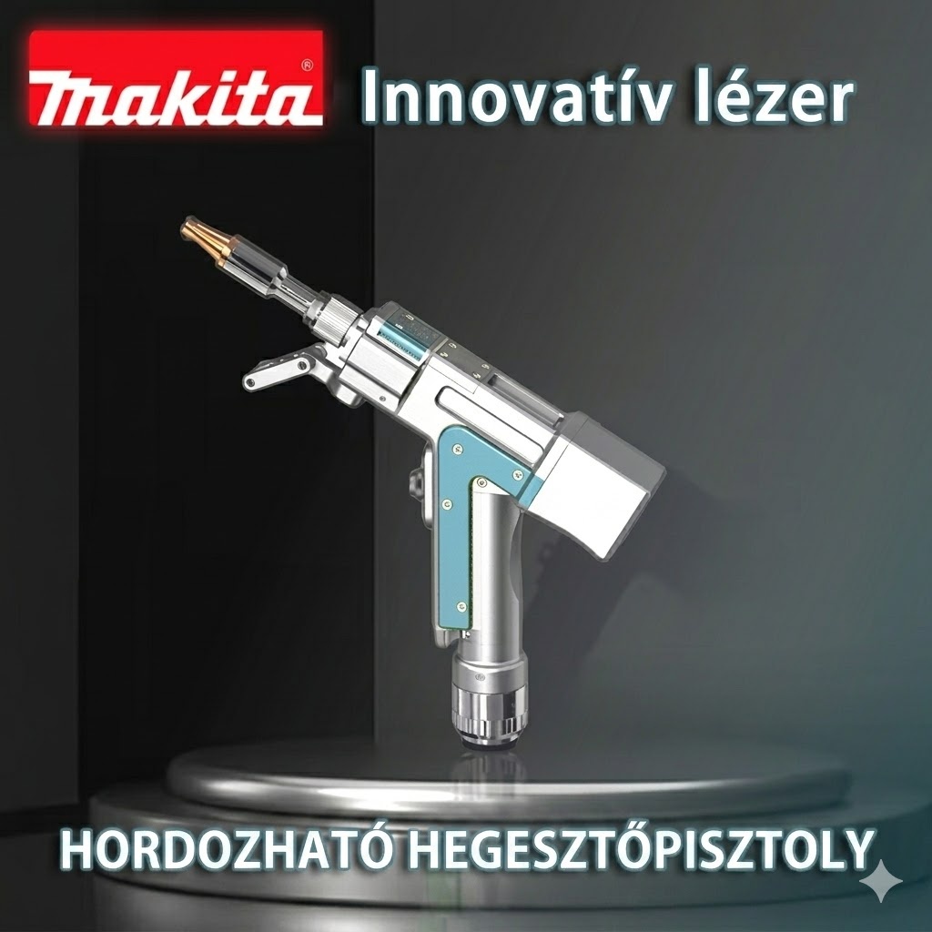 Makita 15000W-os négy az egyben lézerhegesztő pisztoly (hegesztés + tisztítás + vágás + eltávolítás)