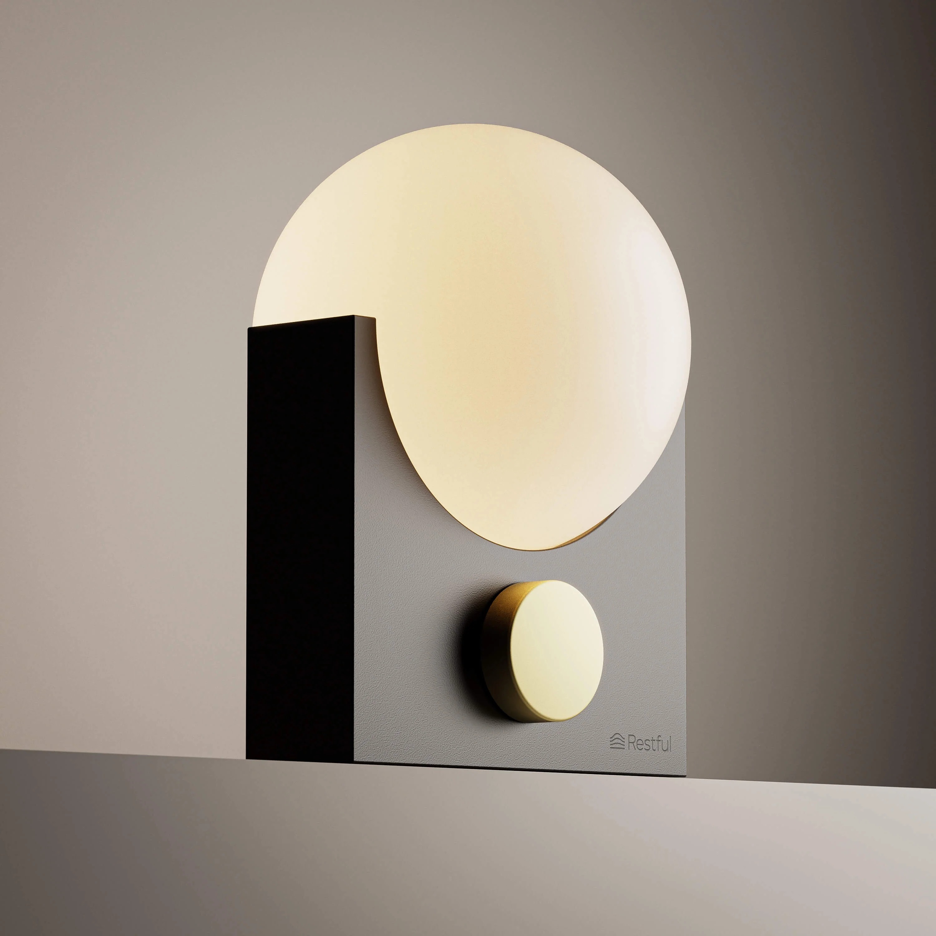 Vadonatúj fekete technológia 🌙 Atmos Okos Alváslámpa | Hálószobai öntanuló "Bauhaus" fényterápiás lámpa ✨