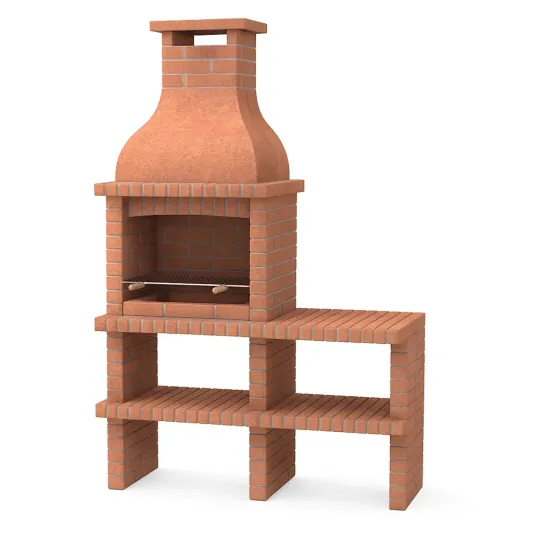 Terracotta Gartenkamin Grill-cozyverta