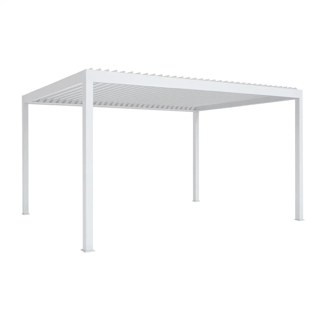 Aluminium Pergola Weiß 300x400cm-decorvoria