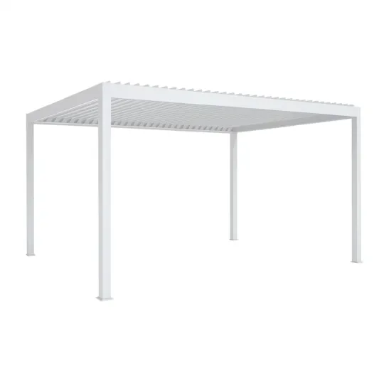 Aluminium Pergola Weiß 300x400cm-decorvoria
