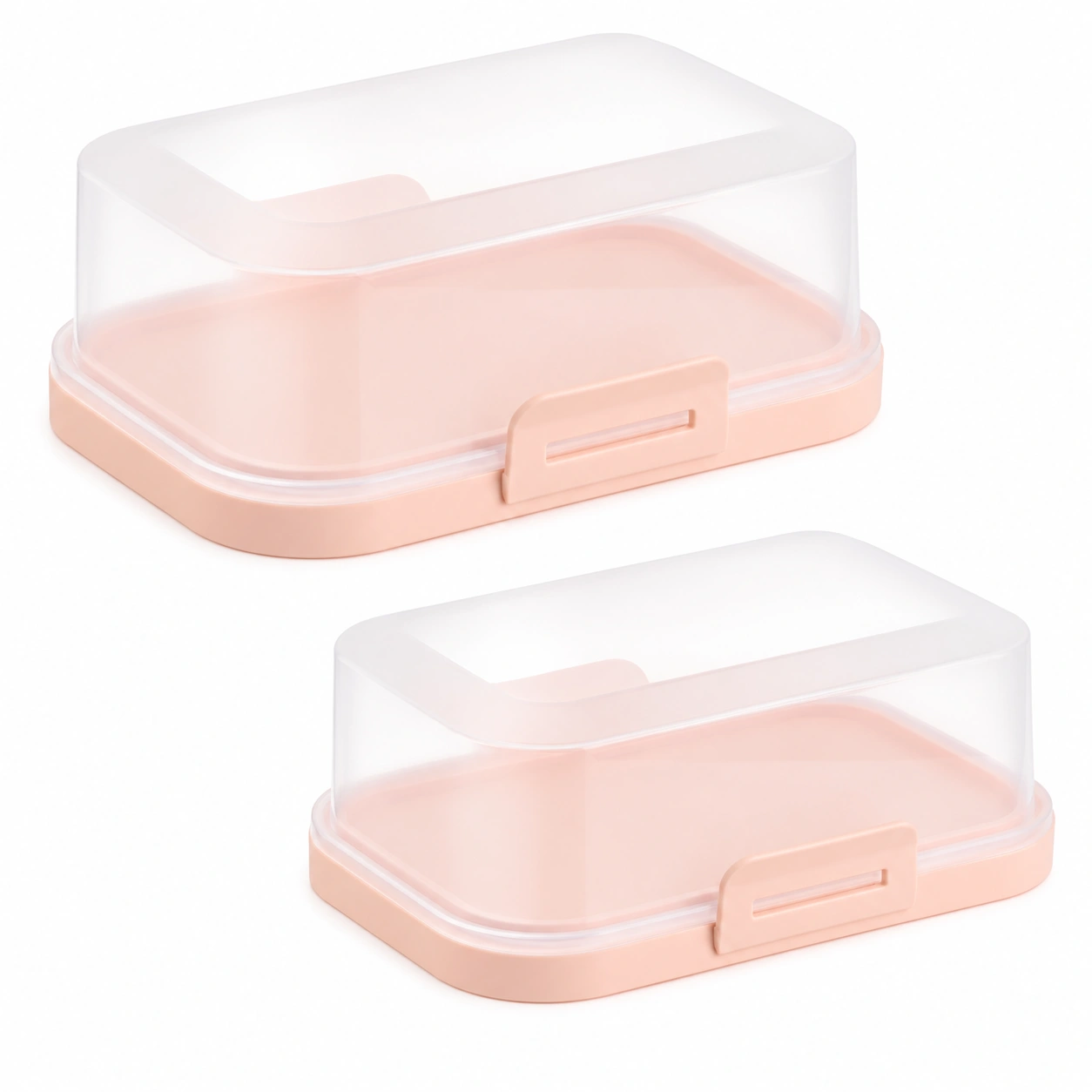 Butterdose mit Deckel 2er Set-MiranovaHome