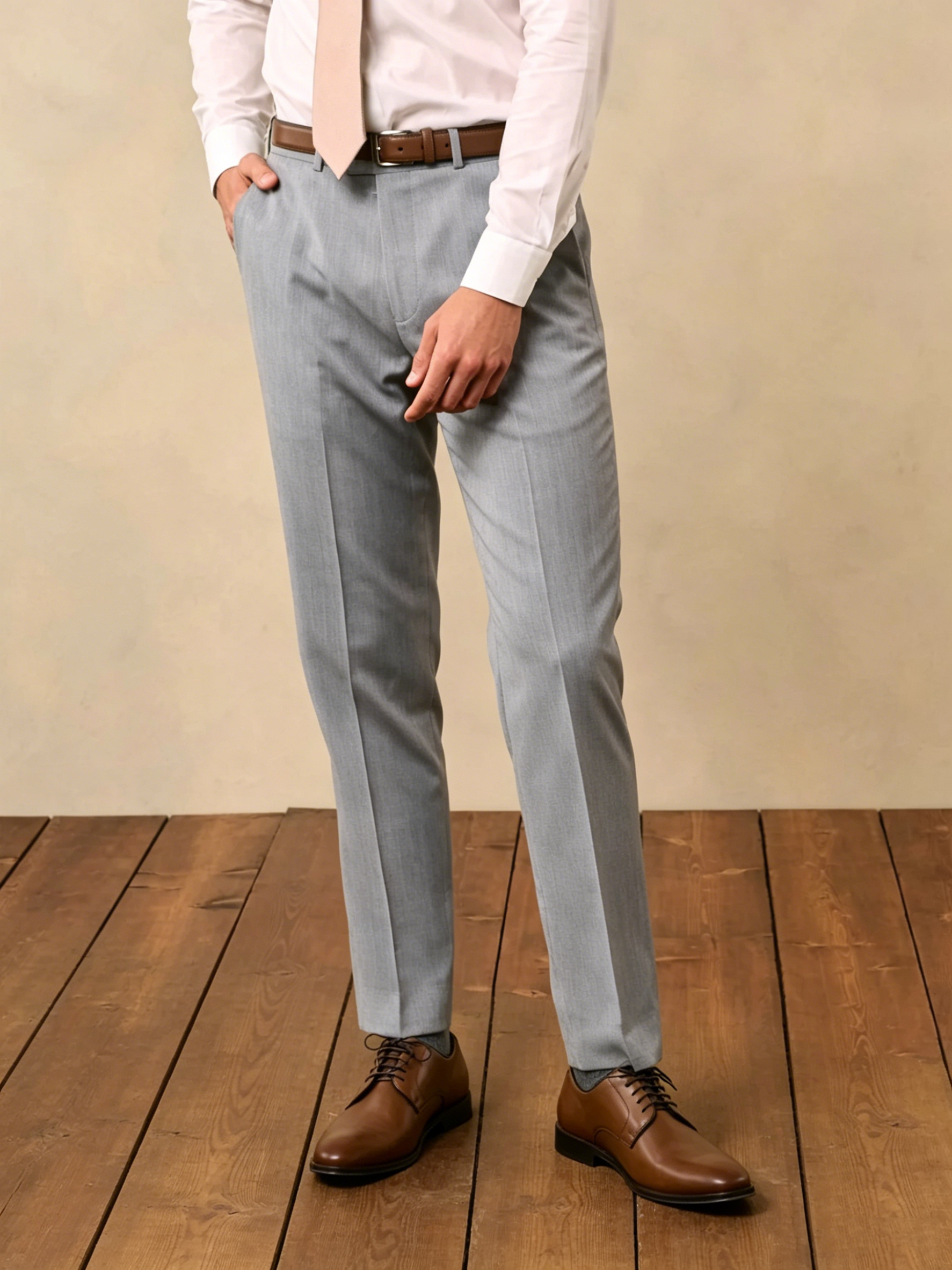 Essential Sterling Grey Suit Pant