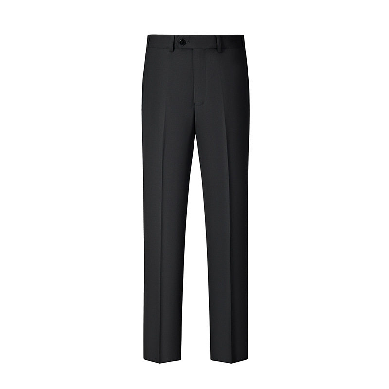 Black Solid Suit Jacket