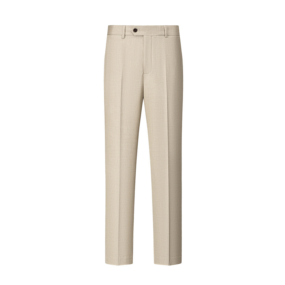 Essential Beige Wool Blend Suit