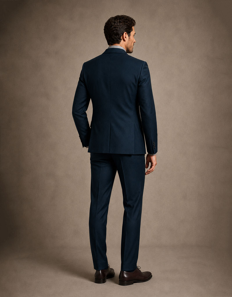 Classic Brown Tailored Suit