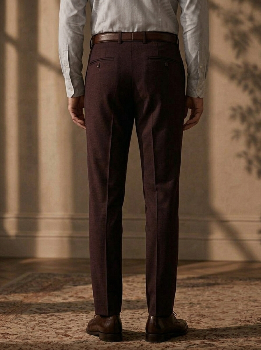 Wool Blend Stretch Suit