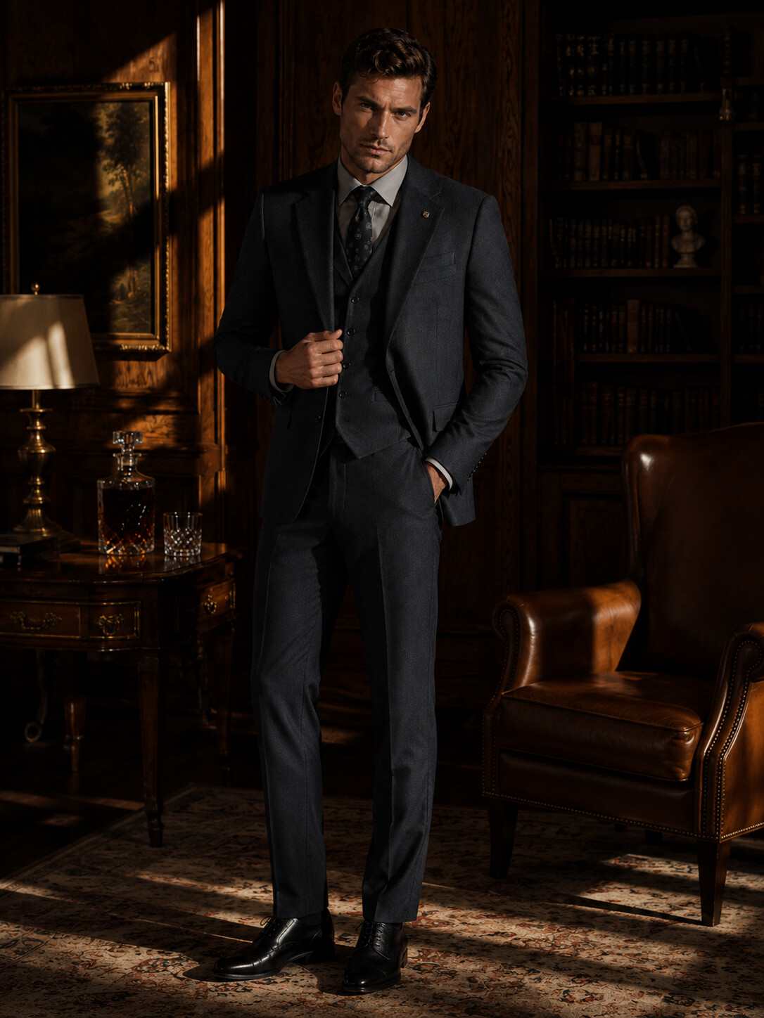 360° Stretch Dark Gray Suit