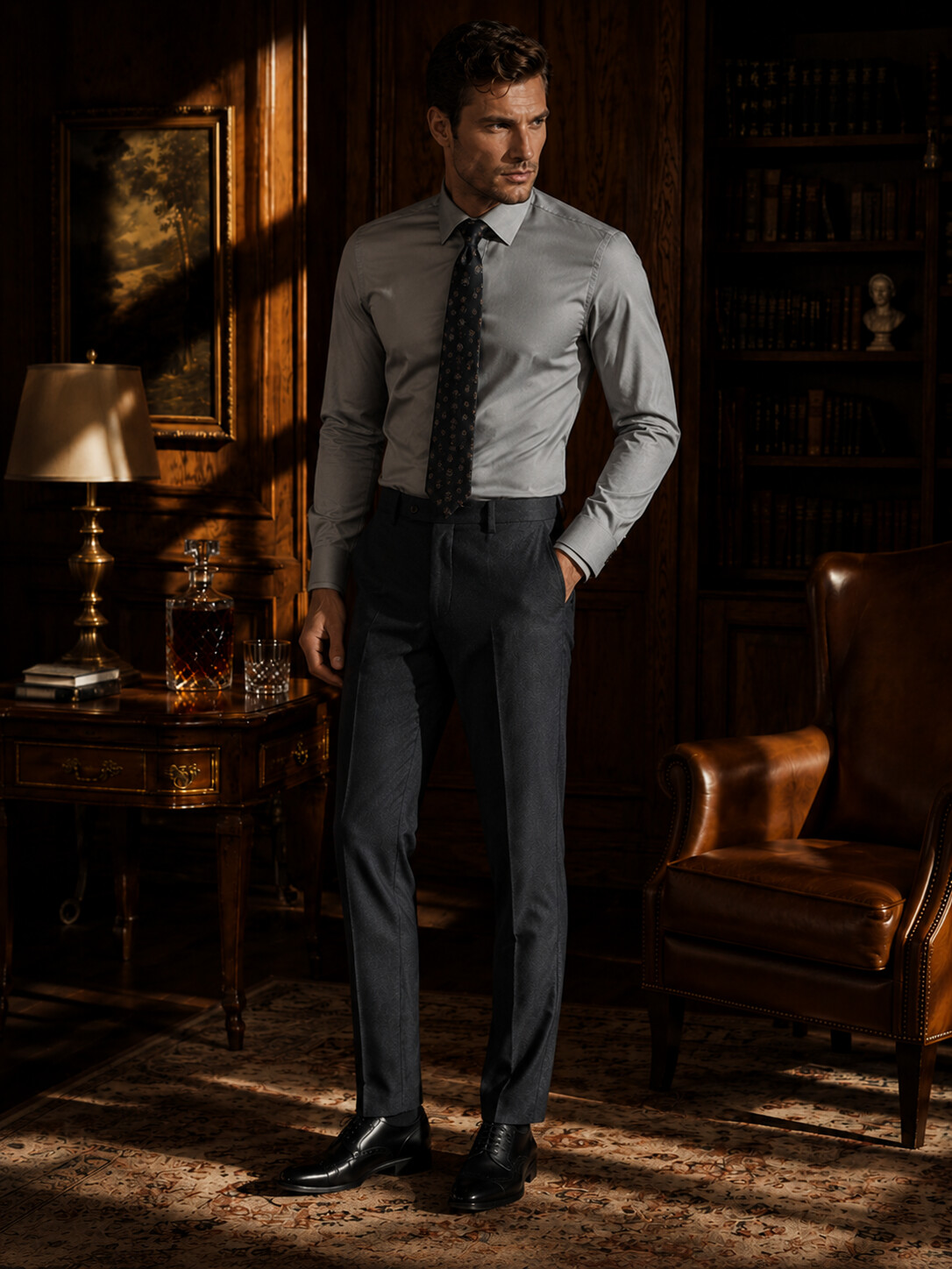 360° Stretch Dark Gray Suit