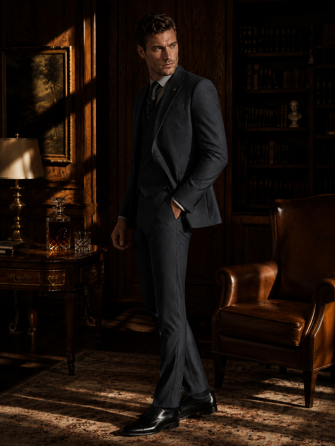 360° Stretch Dark Gray Suit