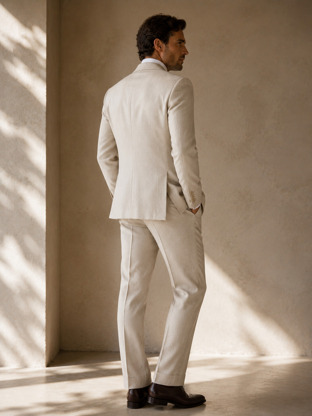 Premium Lyocell Linen Suit Jacket