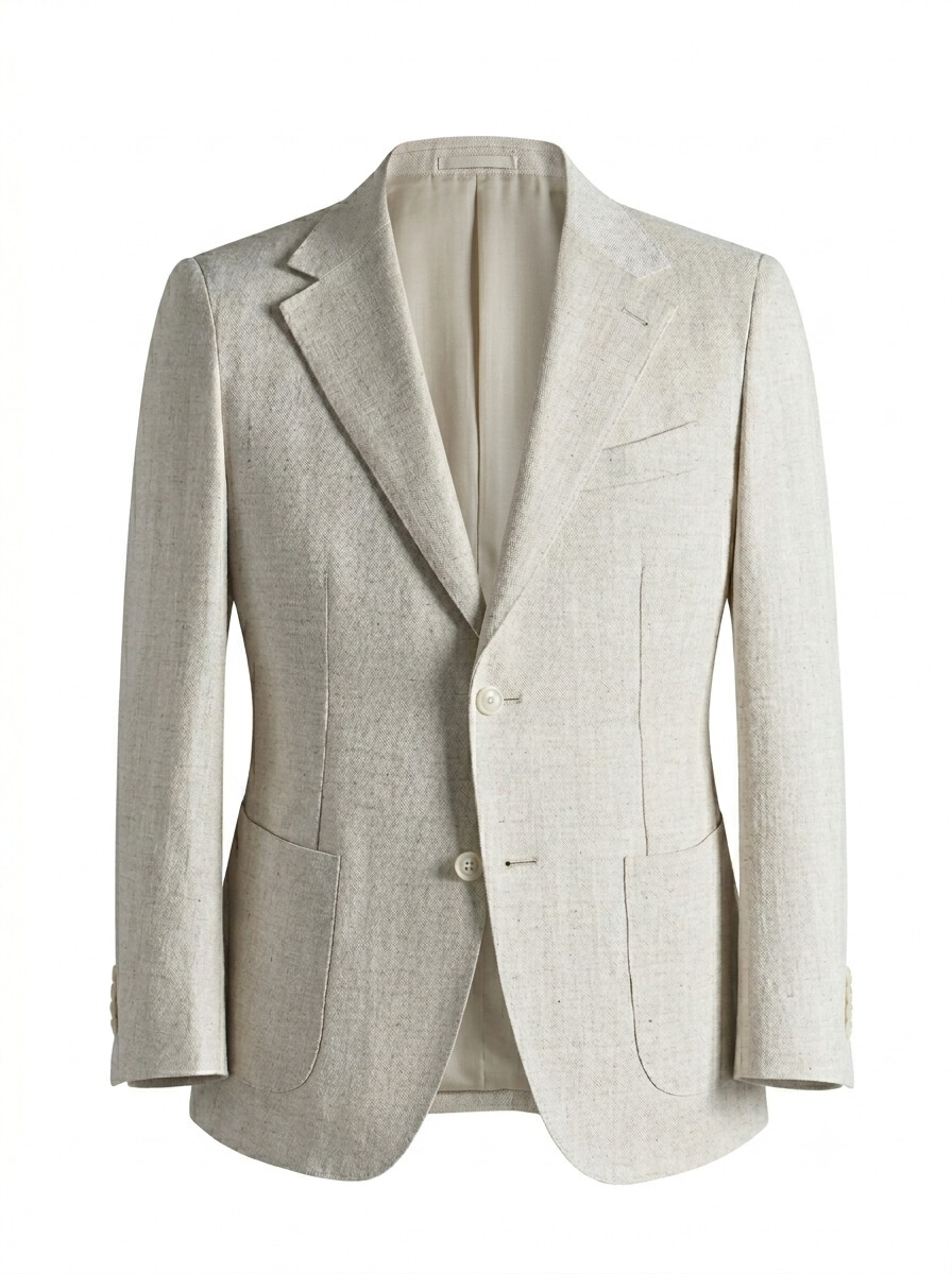 Premium Lyocell Linen Suit Jacket-Bellvero