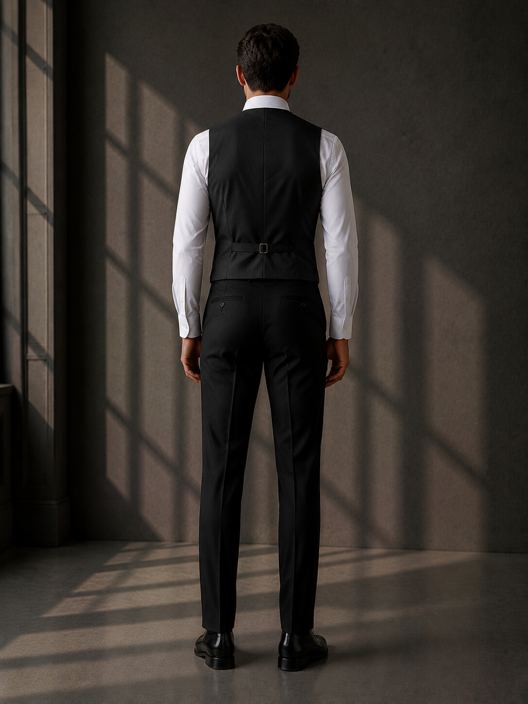 Slim Fit Essential Black Suit