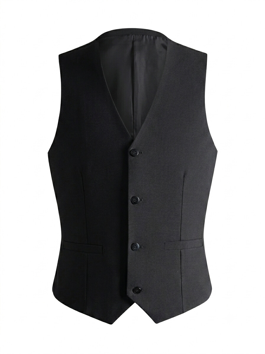 Slim Fit Essential Black Suit