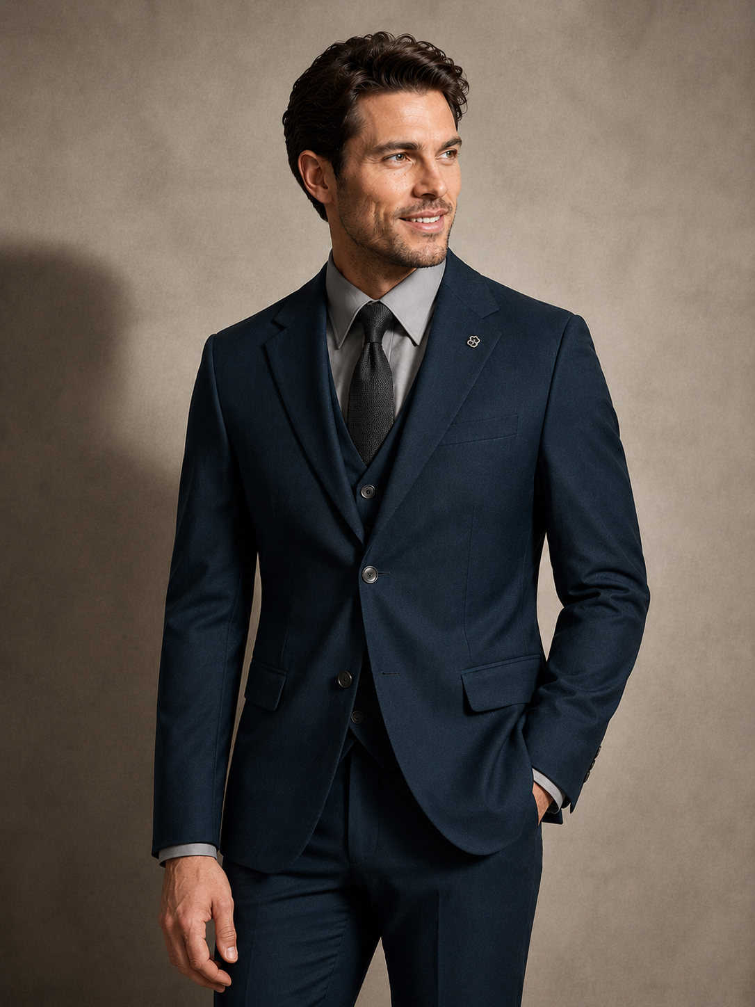 Classic Deep Teal Tailored Suit