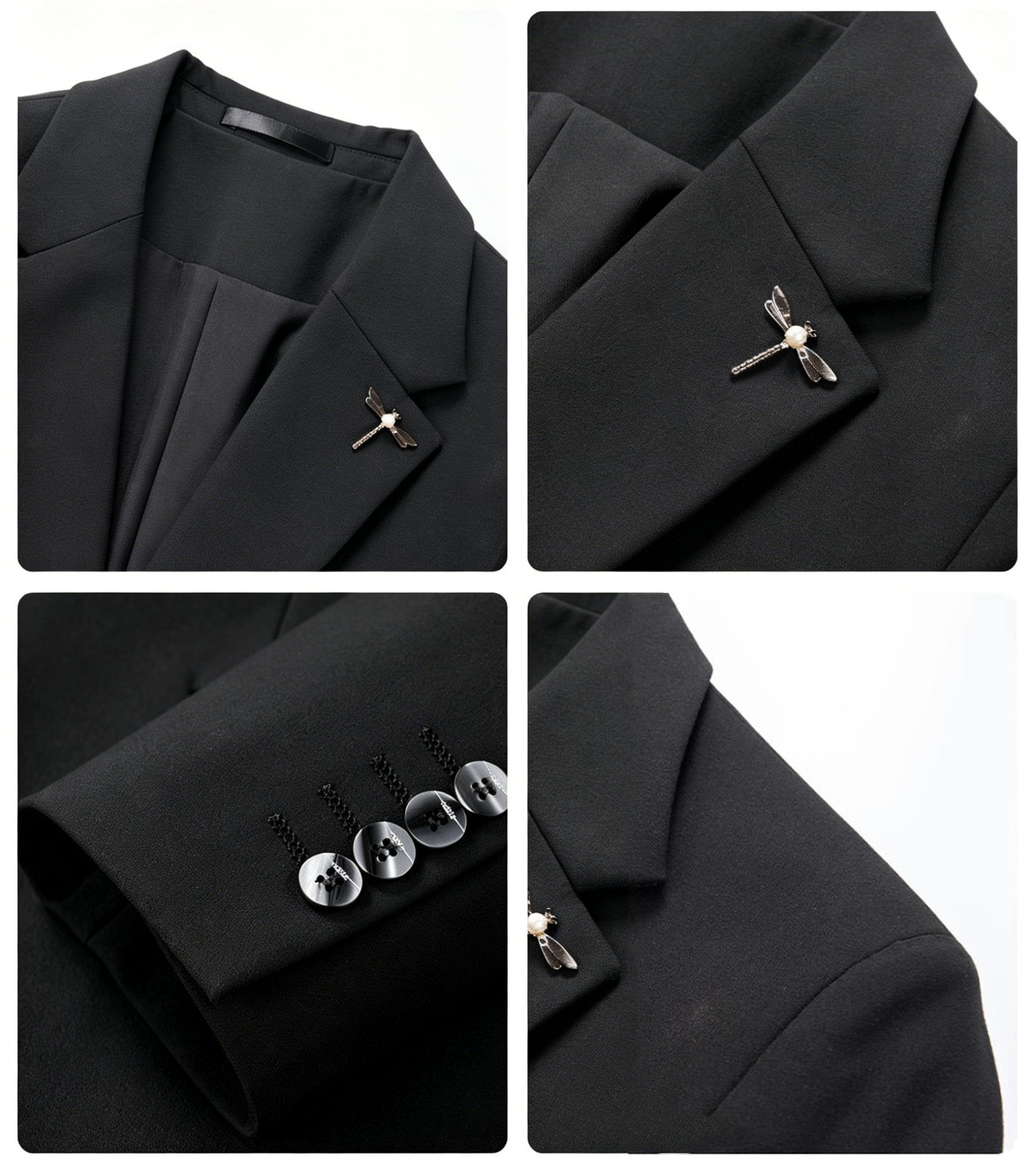 Essential Sterling Black Suit