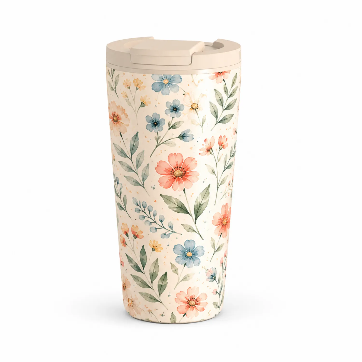 Vaso Térmico Floral Multicolor 500ml