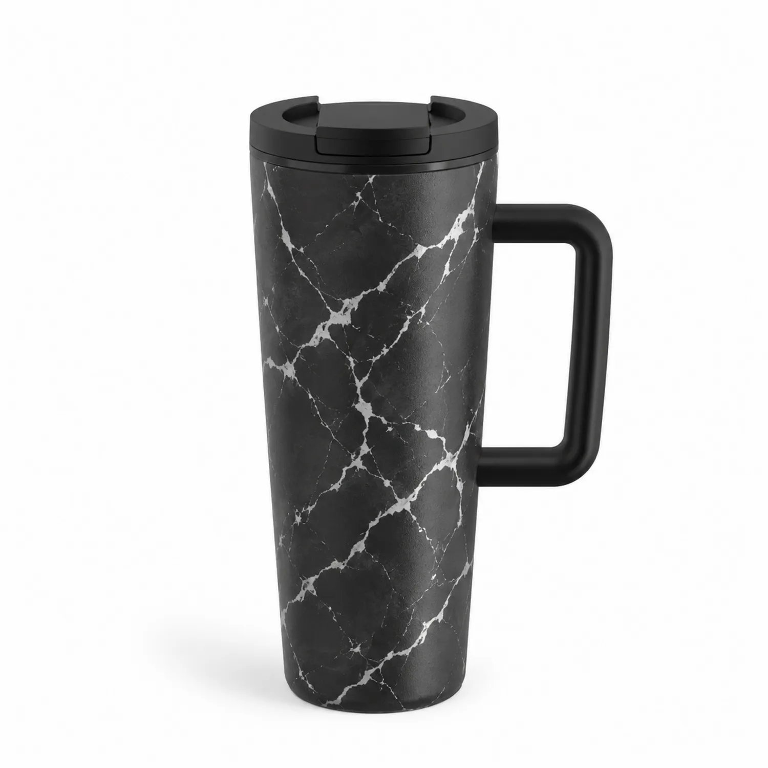 Taza Térmica de Viaje Mármol Negro 500ml