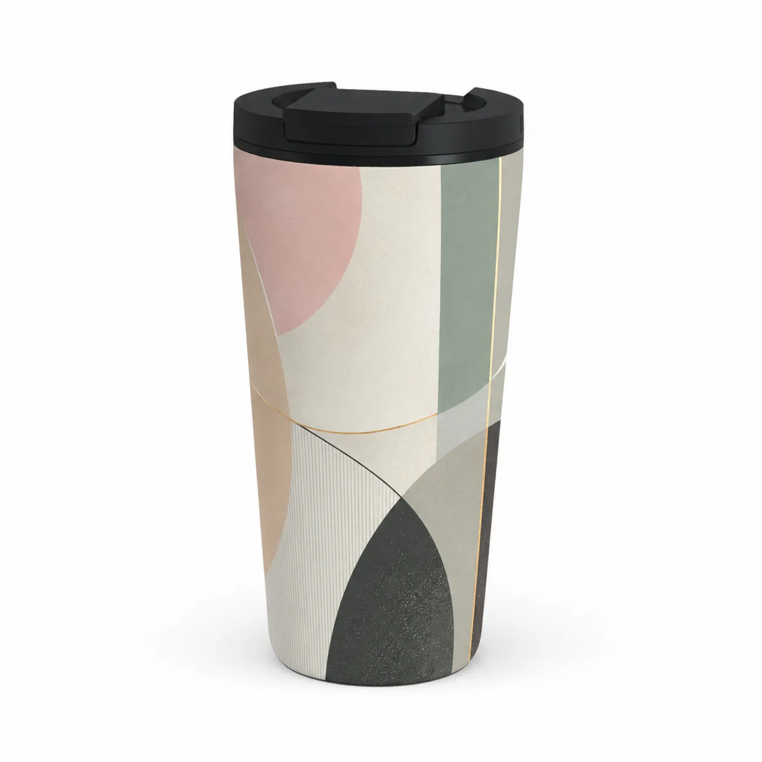 Vaso Térmico 400ml Diseño Abstracto Multicolor