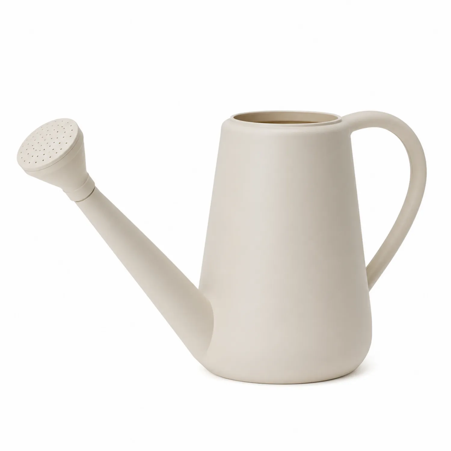 Regadera de Jardín Beige de 1.5L con Boquilla de Rociado