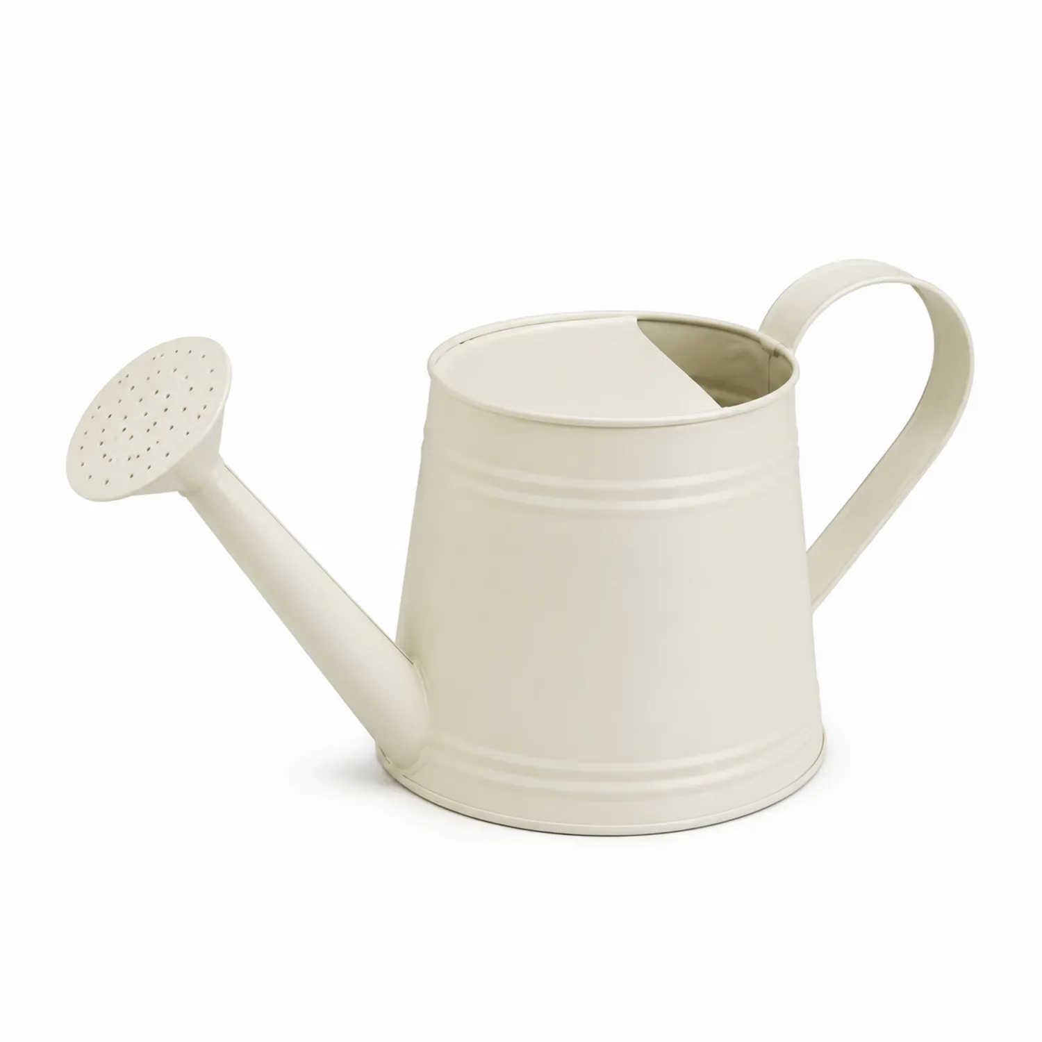 Regadera de Jardín Beige con Boquilla Perforada