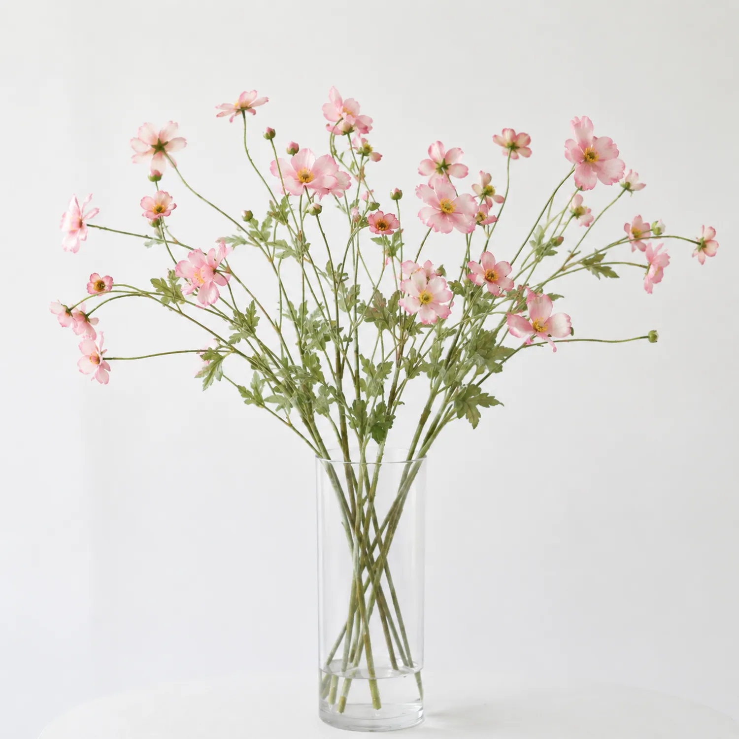 Fiori Artificiali Decorativi in Rosa Chiaro, 45 cm