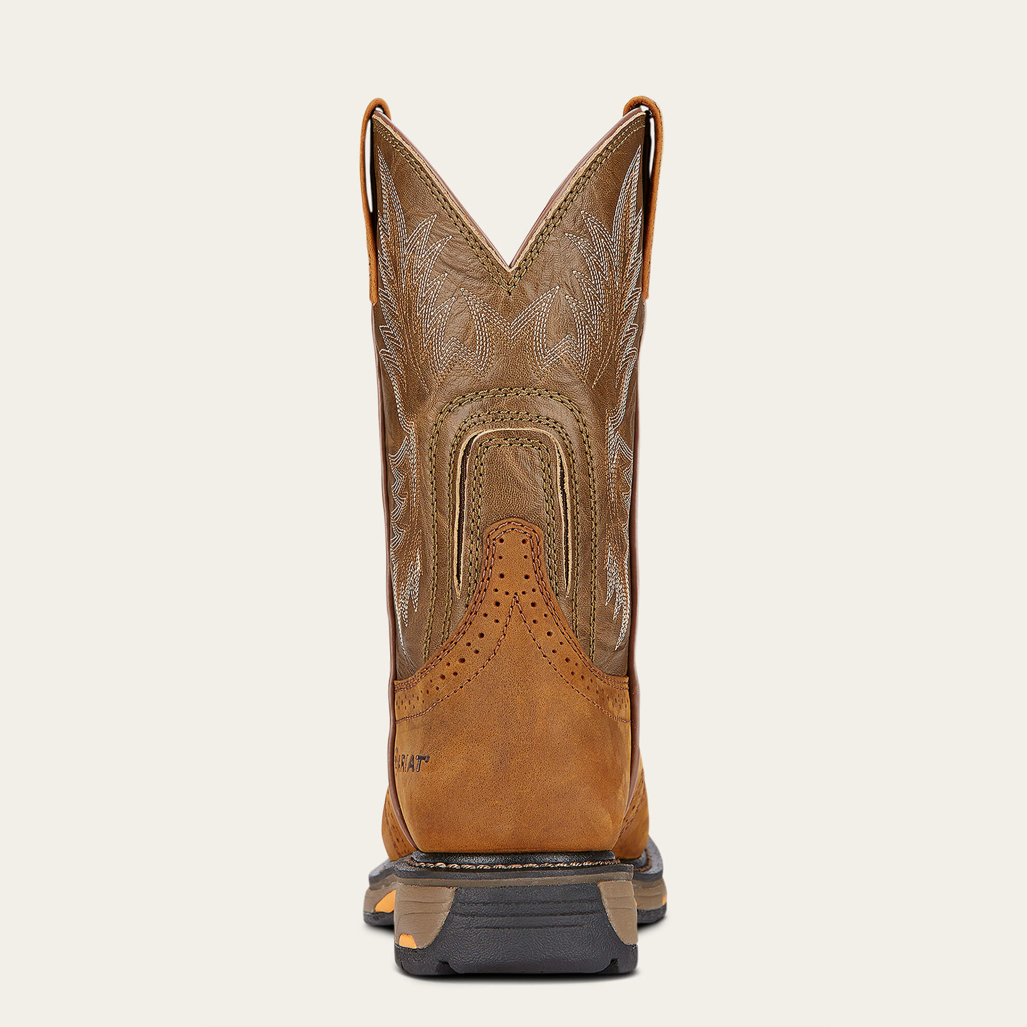 WorkHog Pull-on Work Boot Heel - AGED BARK