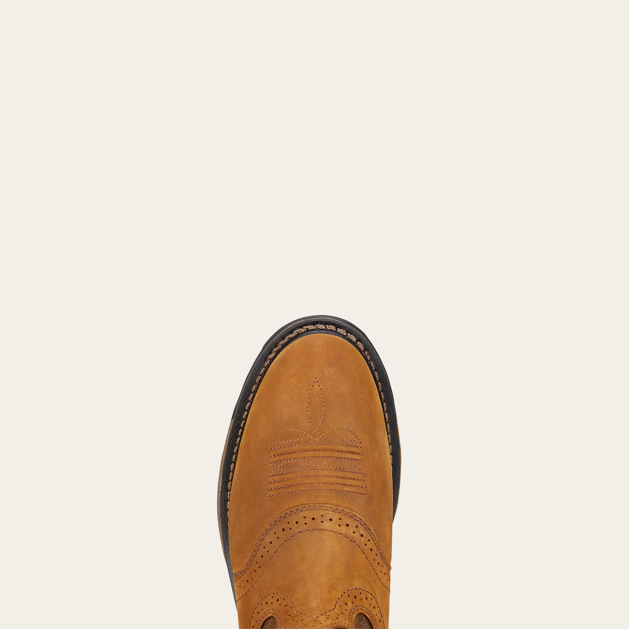 WorkHog Pull-on Work Boot Toe - AGED BARK