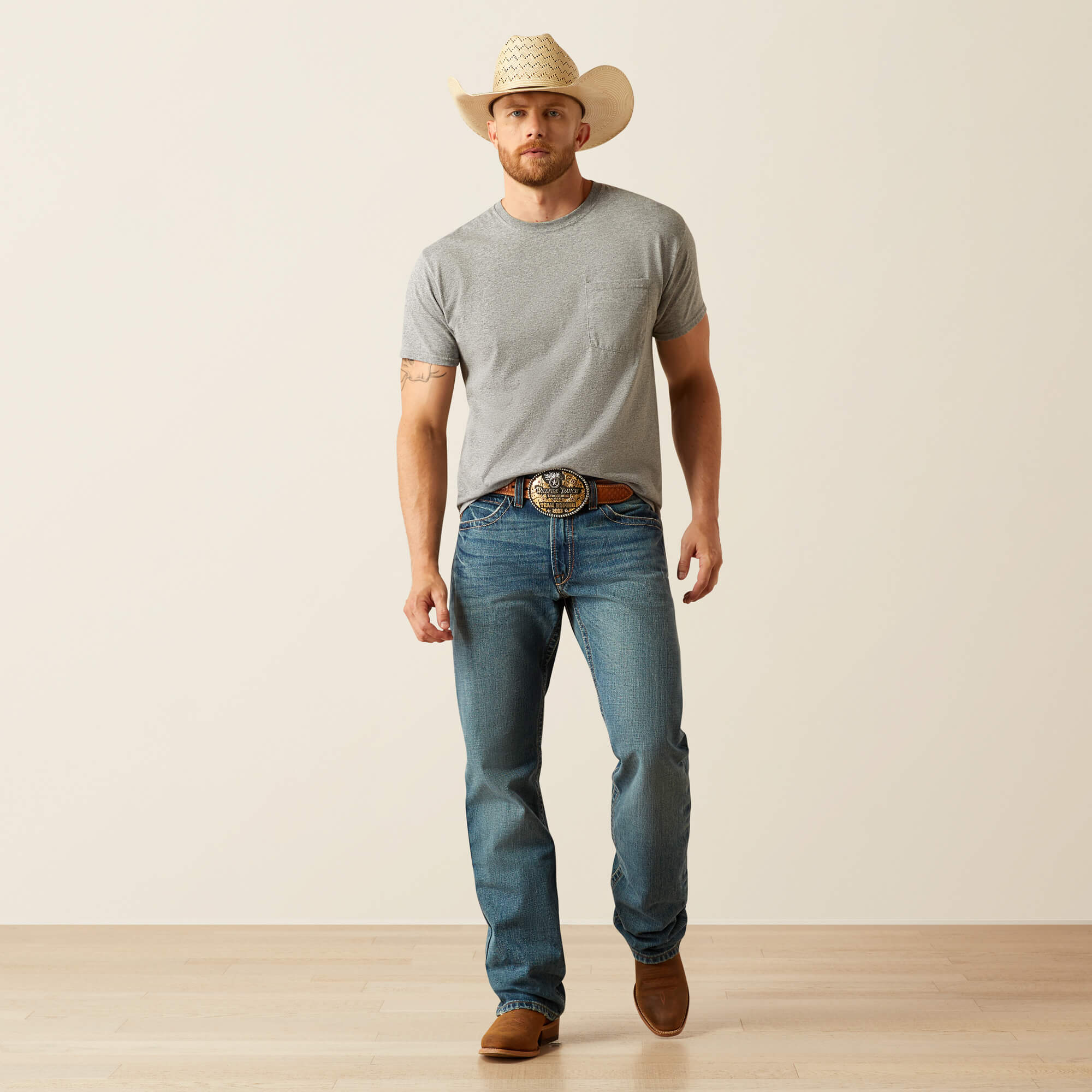 M4 Relaxed Scoundrel Boot Cut Jean Back - SCOUNDREL