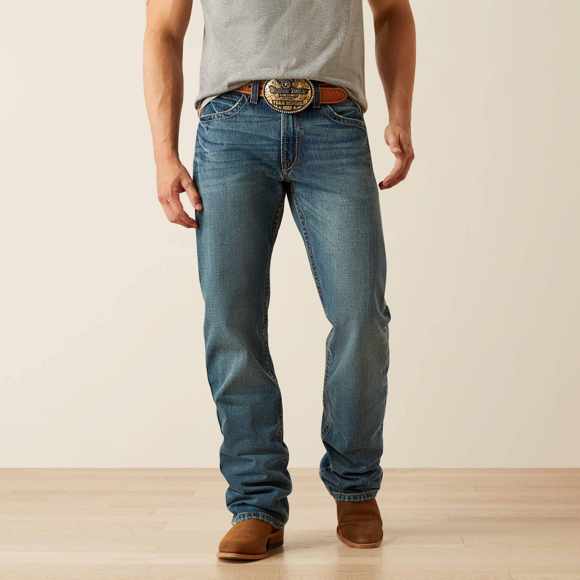 M4 Relaxed Scoundrel Boot Cut Jean Front - SCOUNDREL