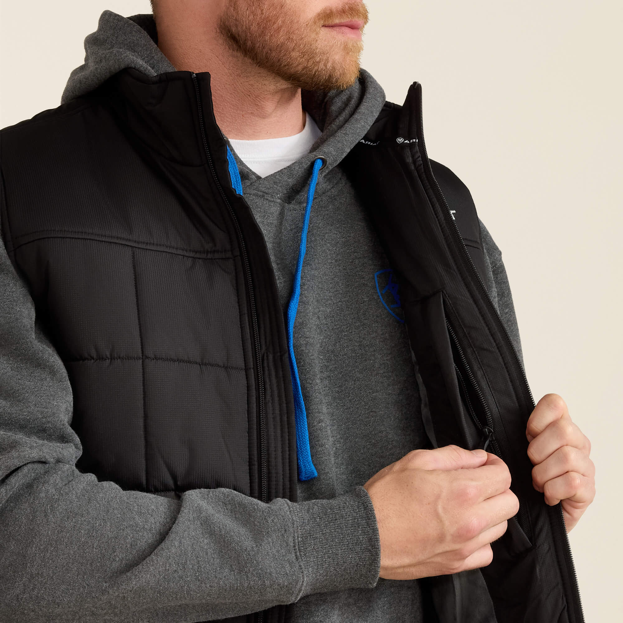Crius Insulated Vest 01 - BLACK