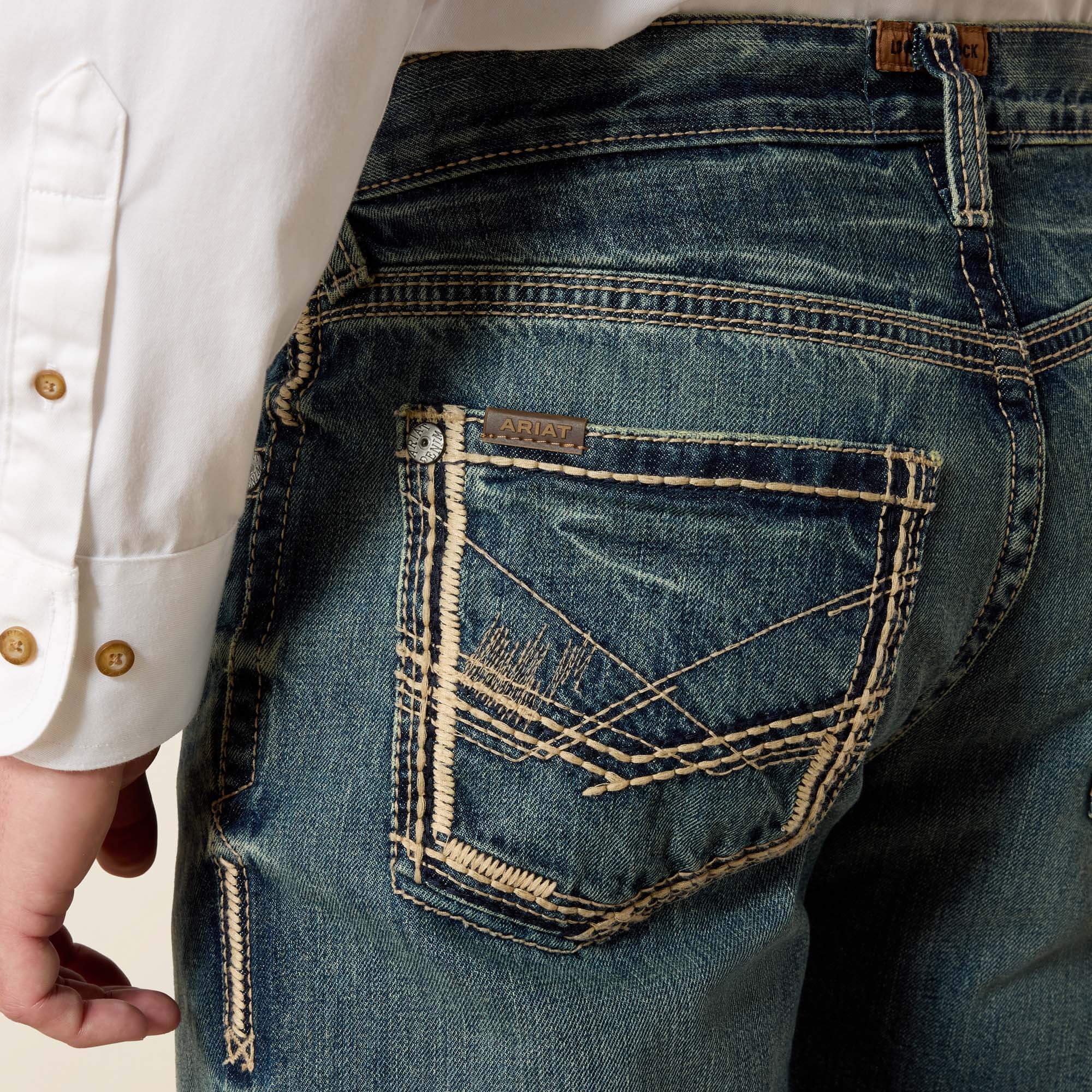 M5 Slim Ridgeline Stackable Straight Leg Jean 02 - GAMBLER