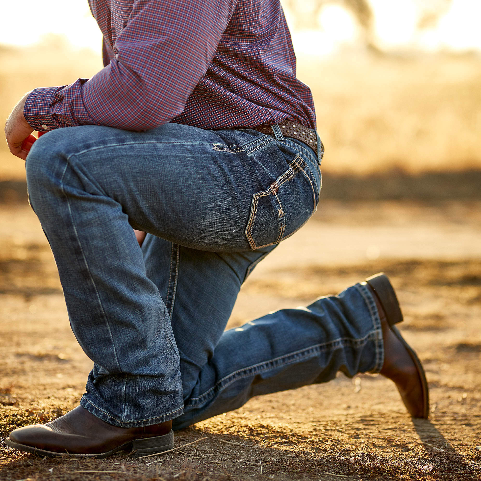 M5 Straight Boundary Straight Leg Jeans Lifestyle - GULCH