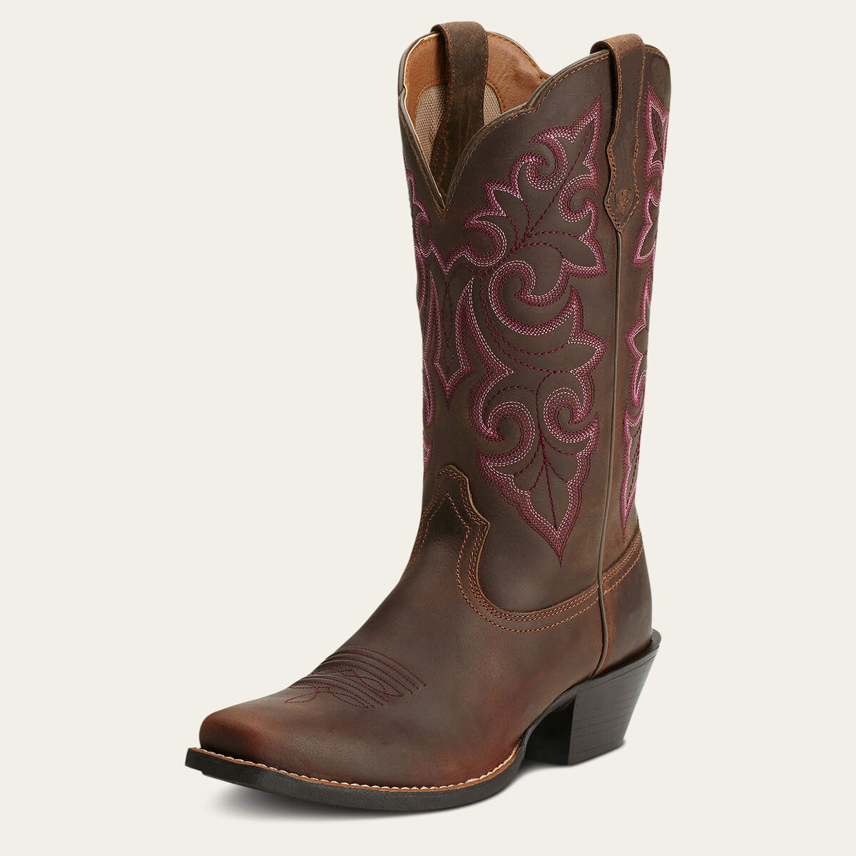 Round Up Square Toe Western Boot - Vintage