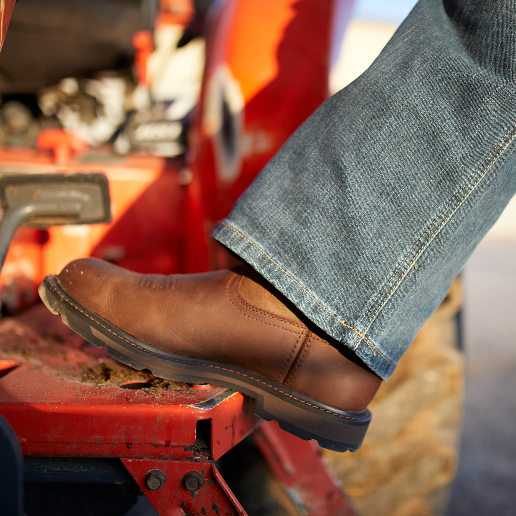Groundbreaker Work Boot Lifestyle - BROWN