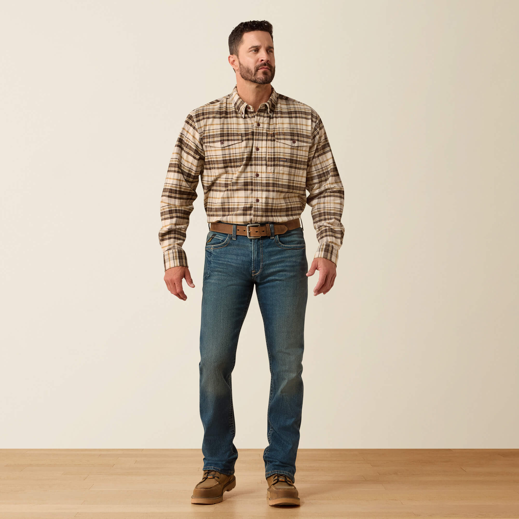 Rebar M5 Straight DuraStretch Edge Stackable Straight Leg Jean Full - IRONSIDE