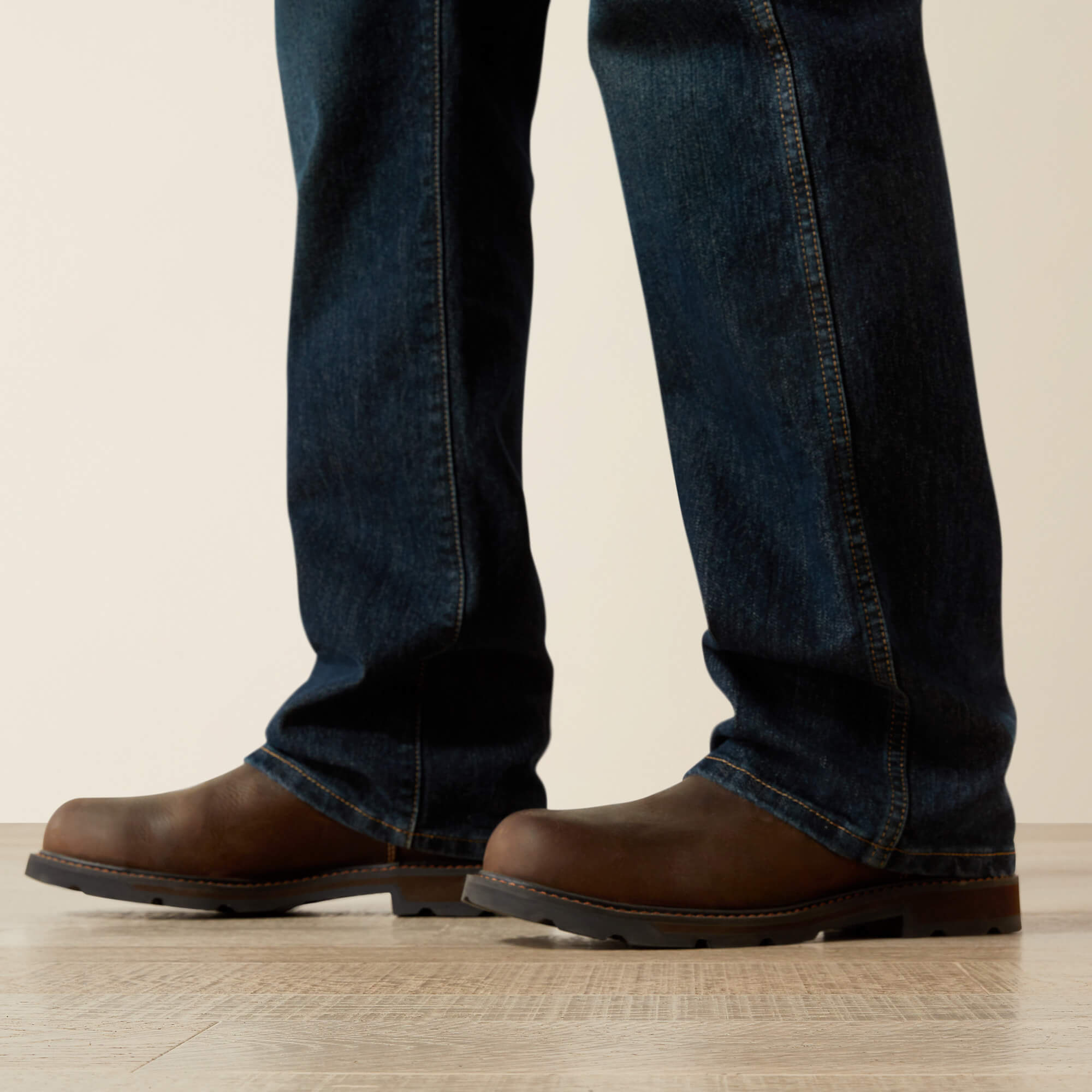 Rebar M5 Straight DuraStretch Edge Stackable Straight Leg Jean 03 - BLACKSTONE